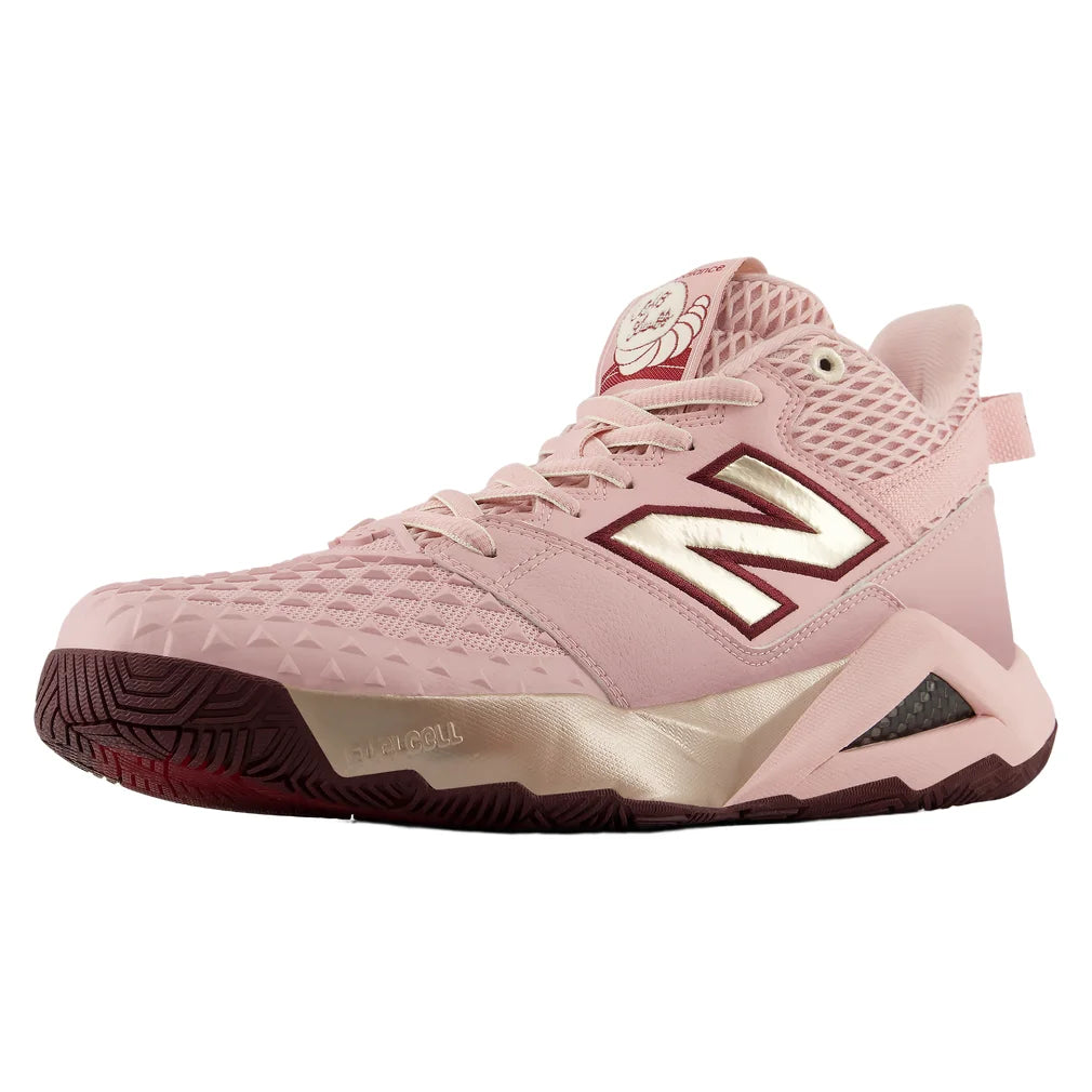 Women's Coco CG2 D Width Shoes Pink Chalk and Mulled Wine, New Balance, Pink Chalk/Mulled Wine, Pickleball Express, WHCOC2L3D-F26-PINK-CHALK-MULLED-WINE-1
