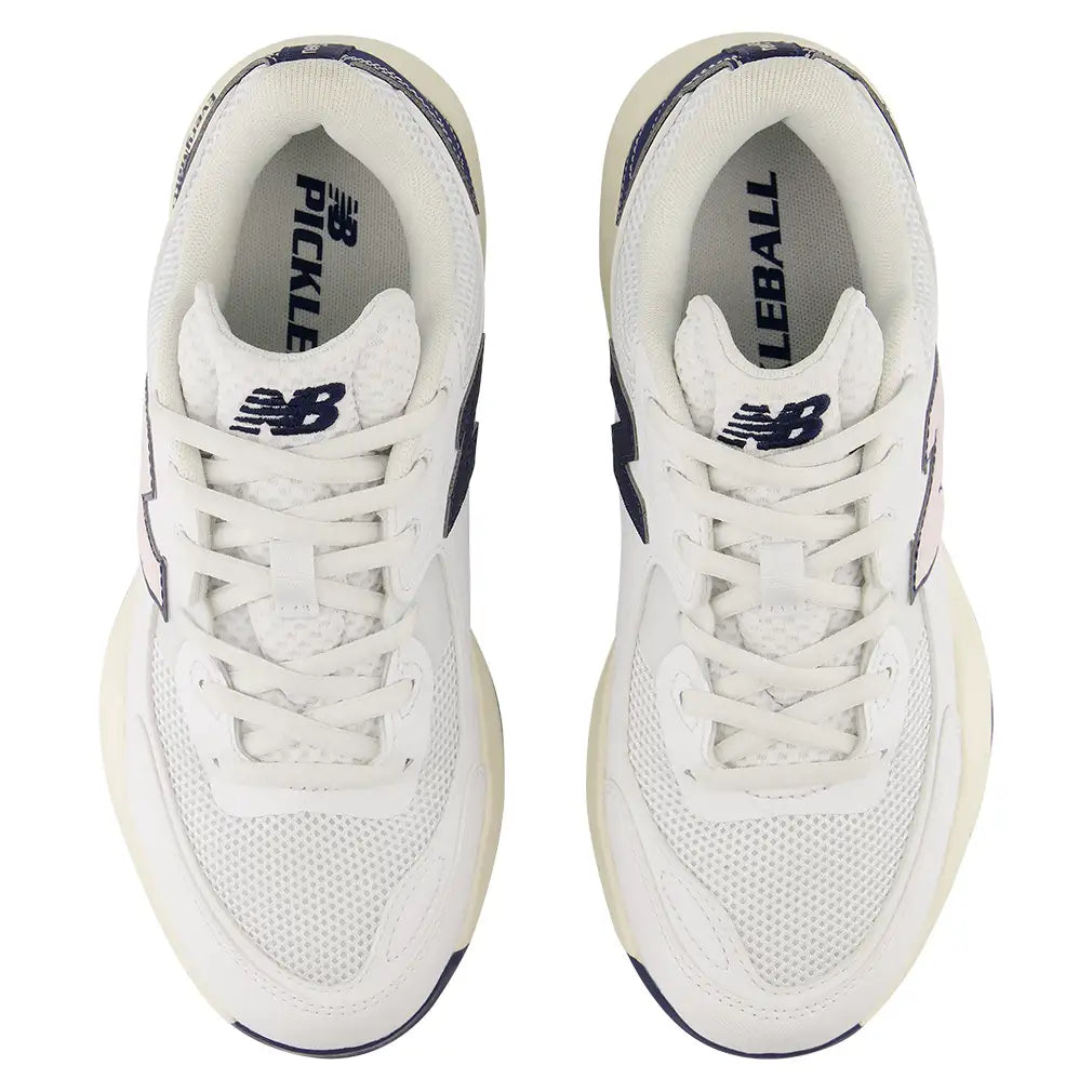 Women's EveryMatch PKL D Width Pickleball Shoes White and Pink Granite