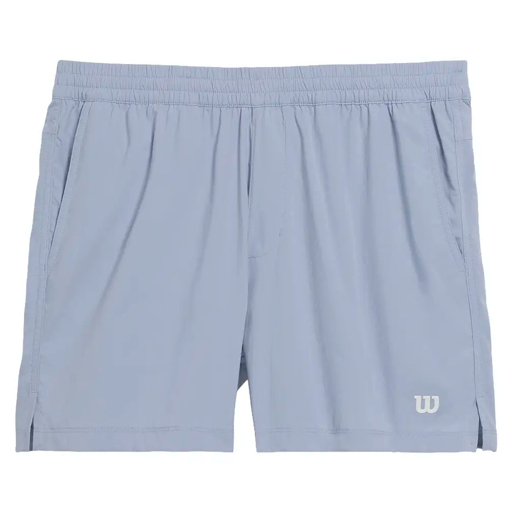 Men's Volley Unlined 6 Inch Tennis Short Blue Fog