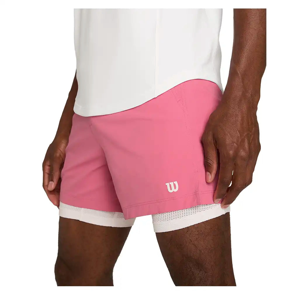 Men's Volley 6 Inch Unlined Short Chateau Rose