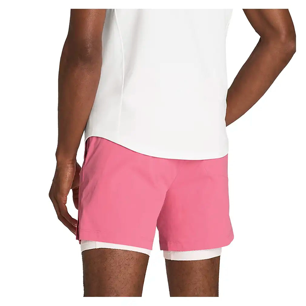 Men's Volley 6 Inch Unlined Short Chateau Rose
