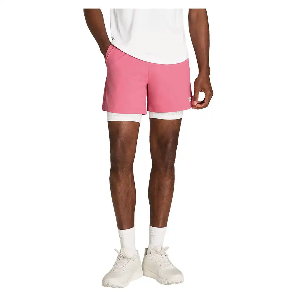Men's Volley 6 Inch Unlined Short Chateau Rose