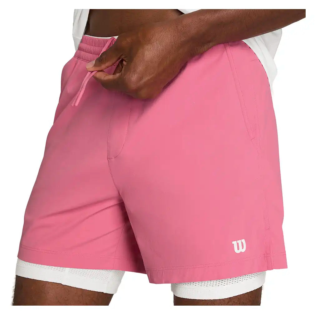 Men's Volley 6 Inch Unlined Short Chateau Rose