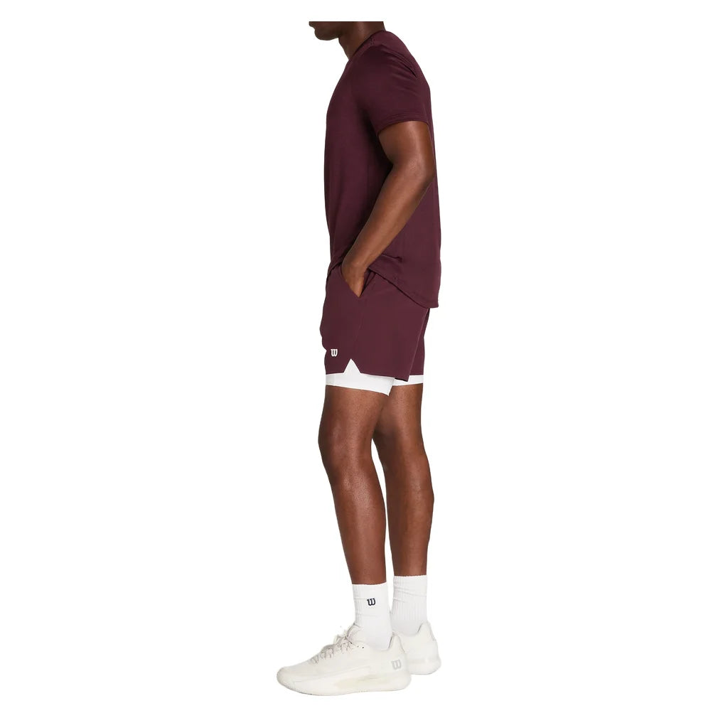 Men's Everyday Performance Tee Fig, Wilson, Pickleball Express, WM00011R043002-F26-5