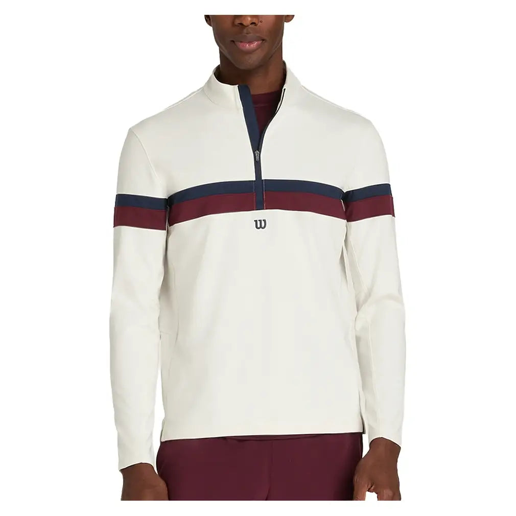 Men's Elevate Performance Half-Zip Top Sandrift