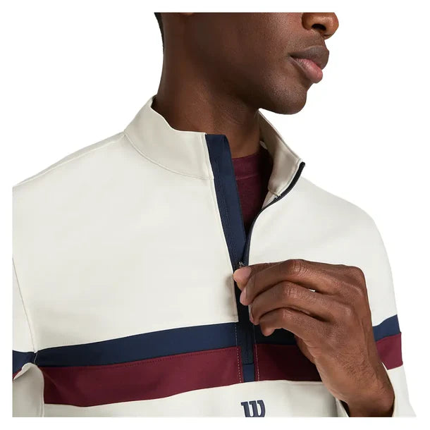 Men's Elevate Performance Half-Zip Top Sandrift
