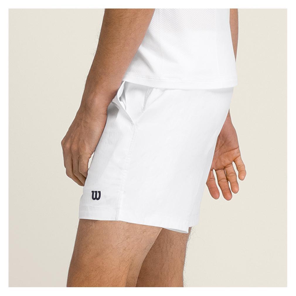 Men's Volley 6 Inch Short Bright White
