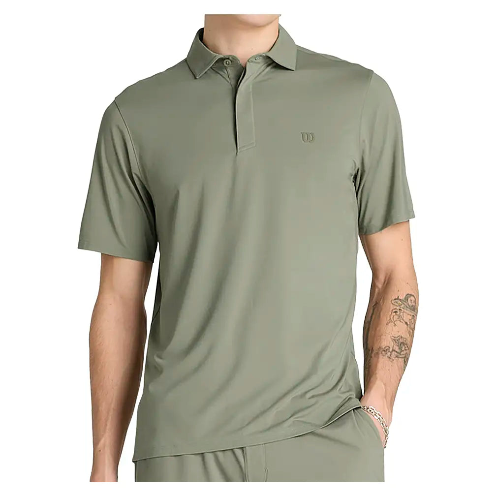 Men's League Polo Vetiver