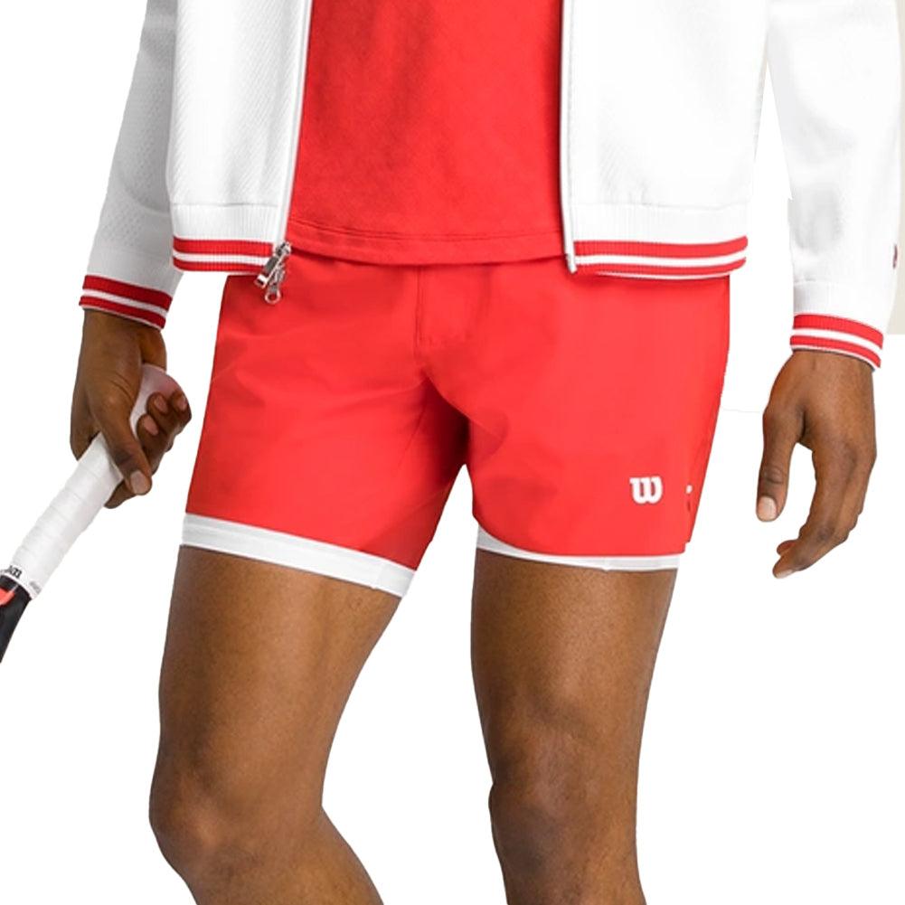 Men's 7 inch Unlined Tournament V2 Short Infrared
