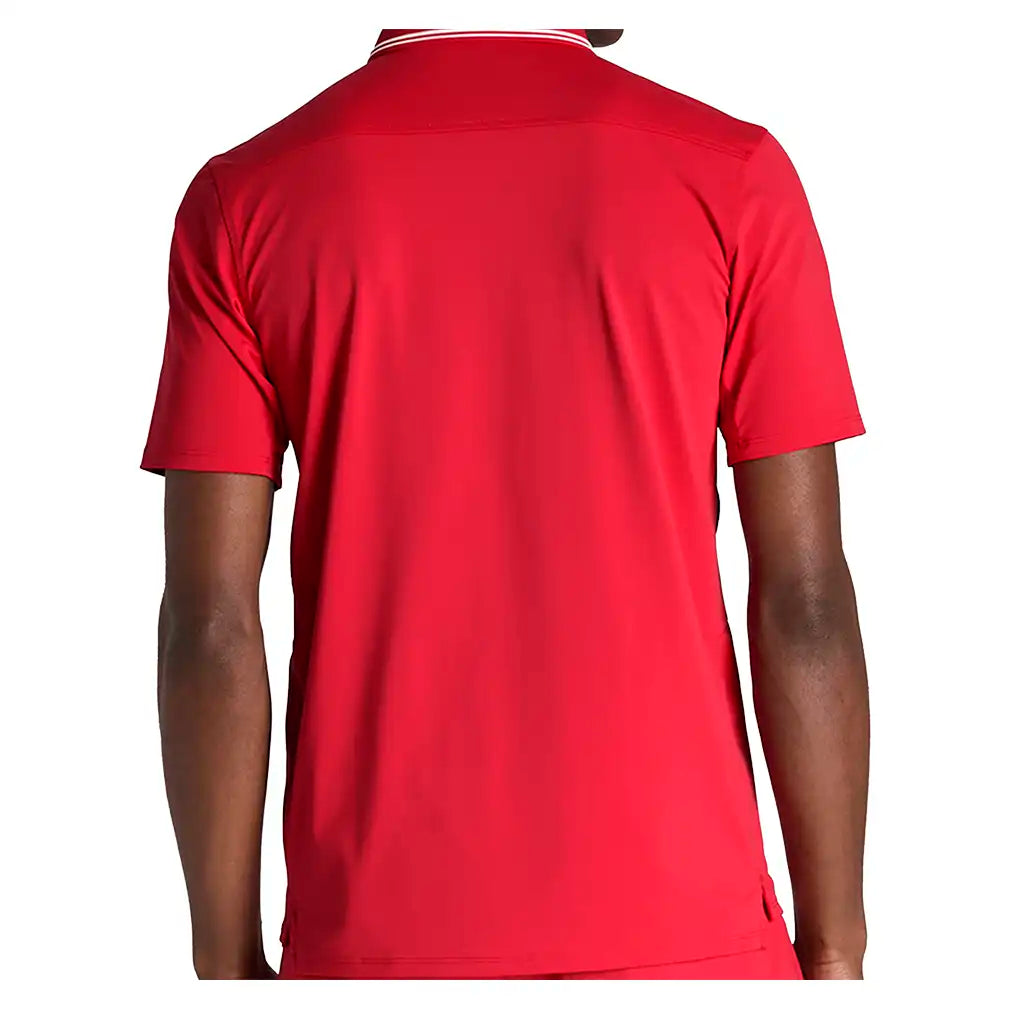 Men's Challengers Technical Polo Varsity Red