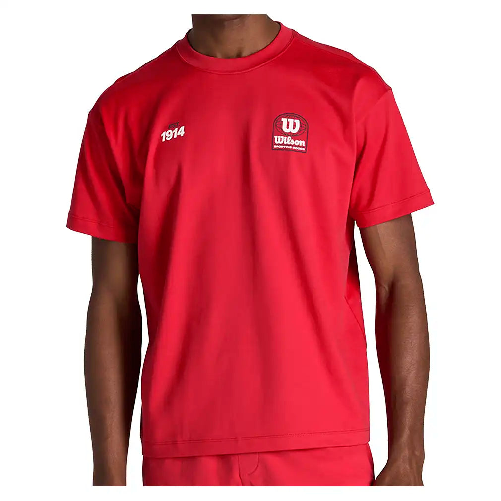 Men's Classic Graphic Tee Varsity Red