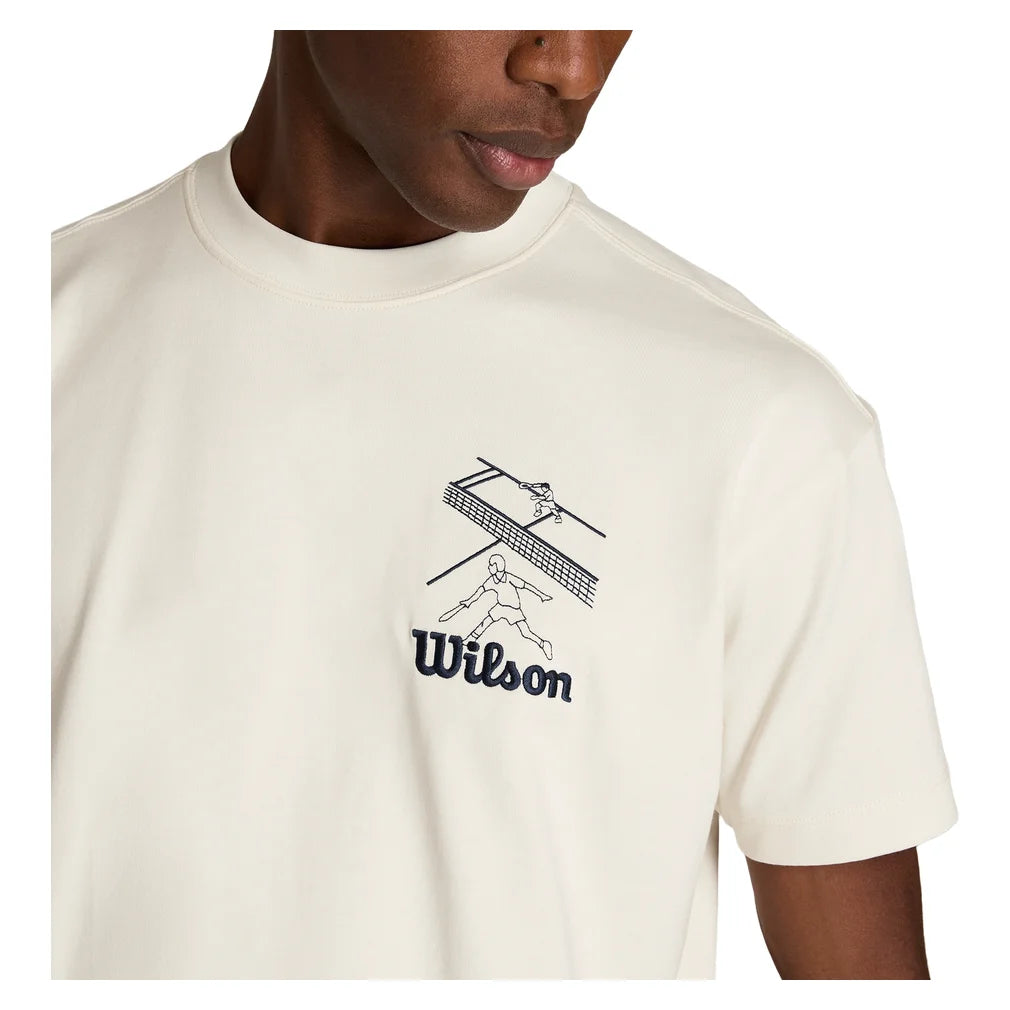 Men's Classic Graphic Tee Sandrift and Rain, Wilson, Pickleball Express, WN00016W002003-F26-4