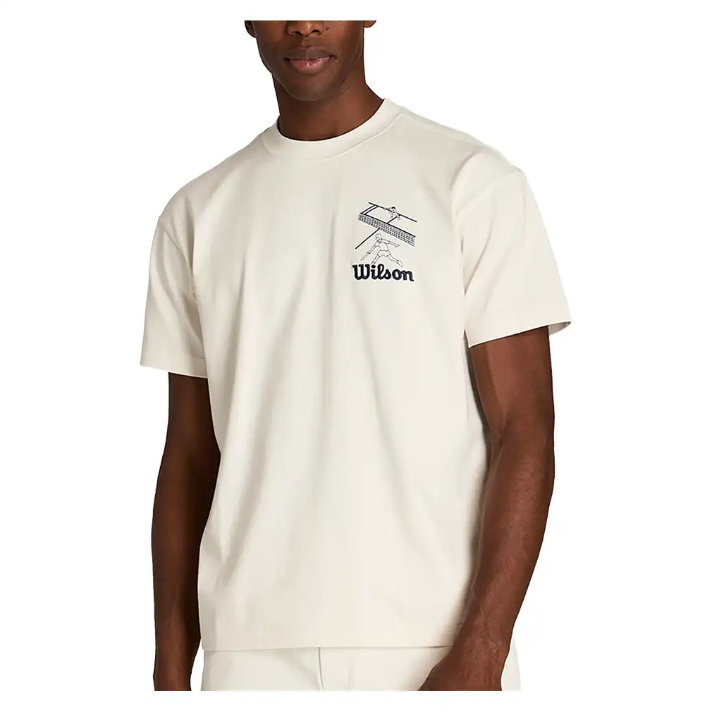 Men's Classic Graphic Tee Sandrift and Classic Navy