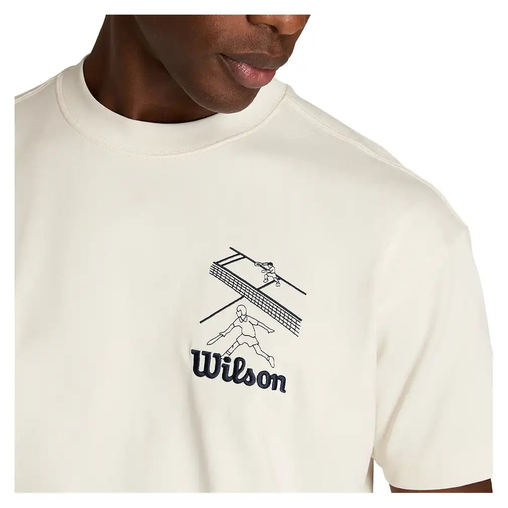 Men's Classic Graphic Tee Sandrift and Classic Navy