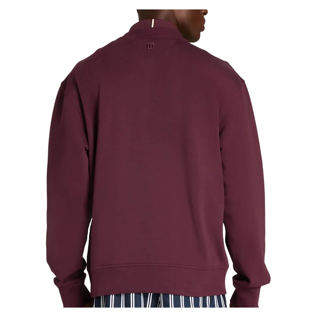 Men's Playstate Crew Sweatshirt Fig, Wilson, Pickleball Express, WN00049R043001-F26-1