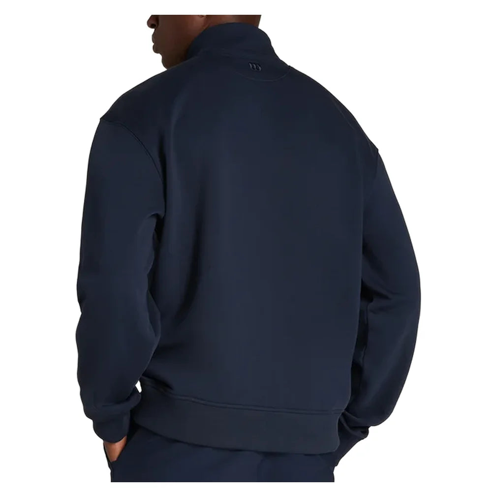 Men's Playstate Half Zip Sweatshirt Classic Navy, Wilson, Pickleball Express, WN00052U001004-F26-7