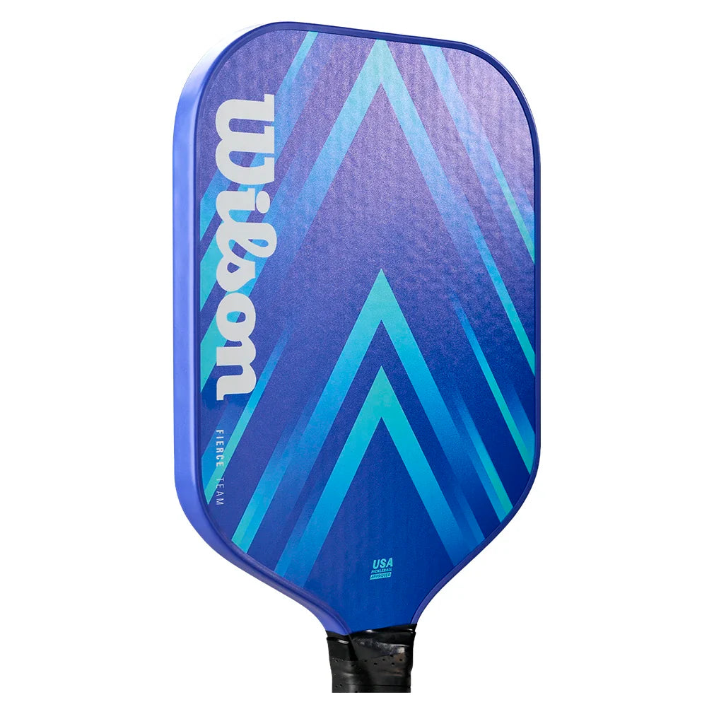 Fierce Team V2 Pickleball Paddle Blue and White