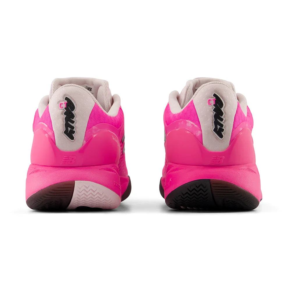 Women's Fresh Foam X CT-Rally v2 D Width Court Shoes Pink Heat and Black
