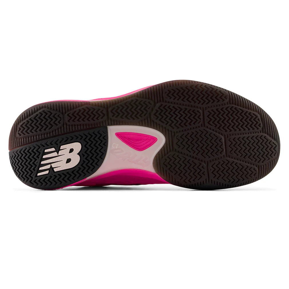 Women's Fresh Foam X CT-Rally v2 D Width Court Shoes Pink Heat and Black