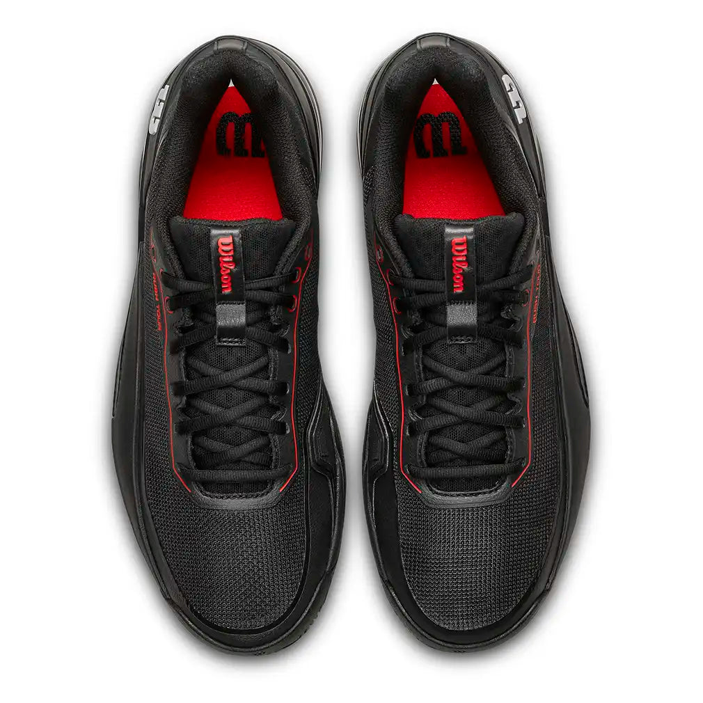 Men's RUSH TOUR 5 CTC Shoes Black and Wilson Red