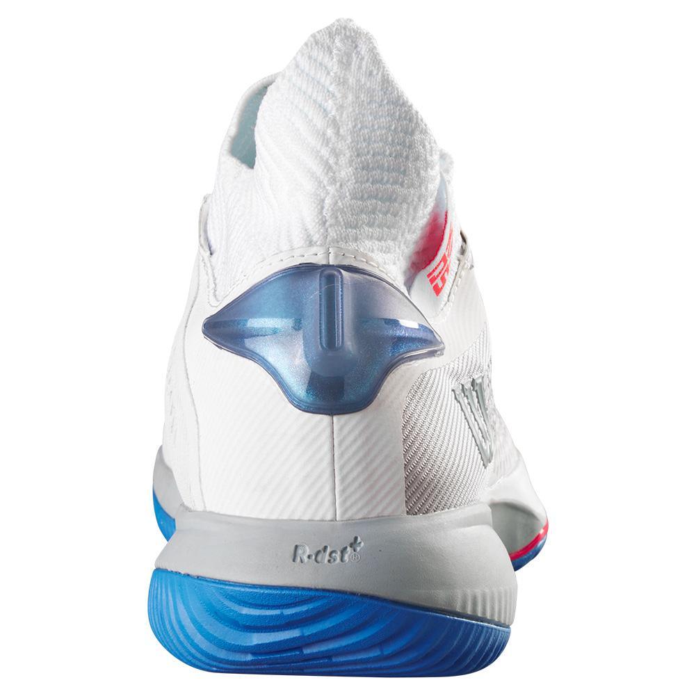 Women's Kaos Rapide SFT Court Shoes White and Cooling Spray