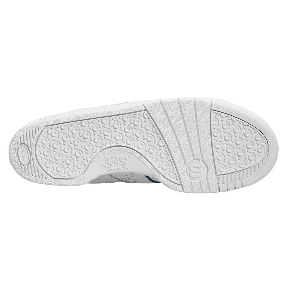 Unisex Pro Staff 87 Shoes White and Deja Vu Blue