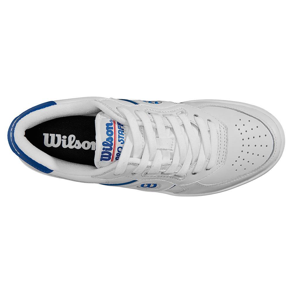 Unisex Pro Staff 87 Shoes White and Deja Vu Blue