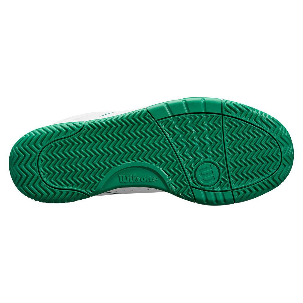 Men's Pickle Pro Pickleball Shoes White and Bosphorus