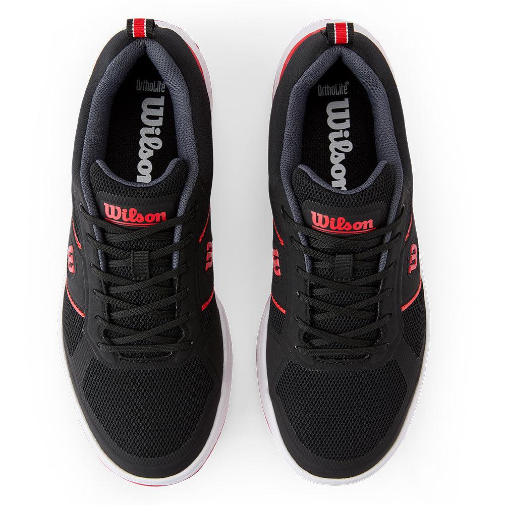 Men's Pickle Pro Pickleball Shoes Black and Infrared