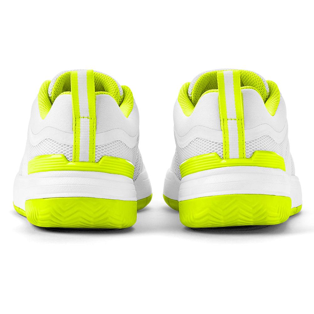 Men's Pickle Pro Pickleball Shoes White and Safety Yellow