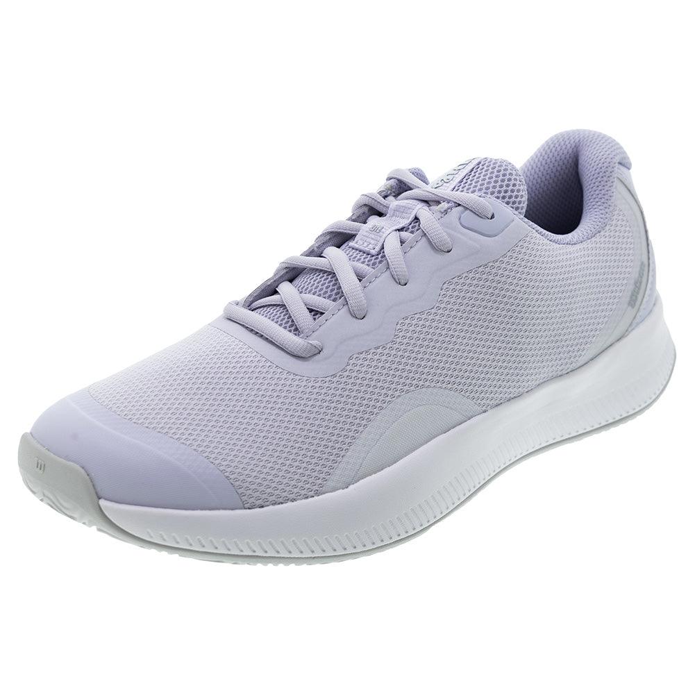 Women's Intrigue Lite Court Shoes Lavender Blue and White