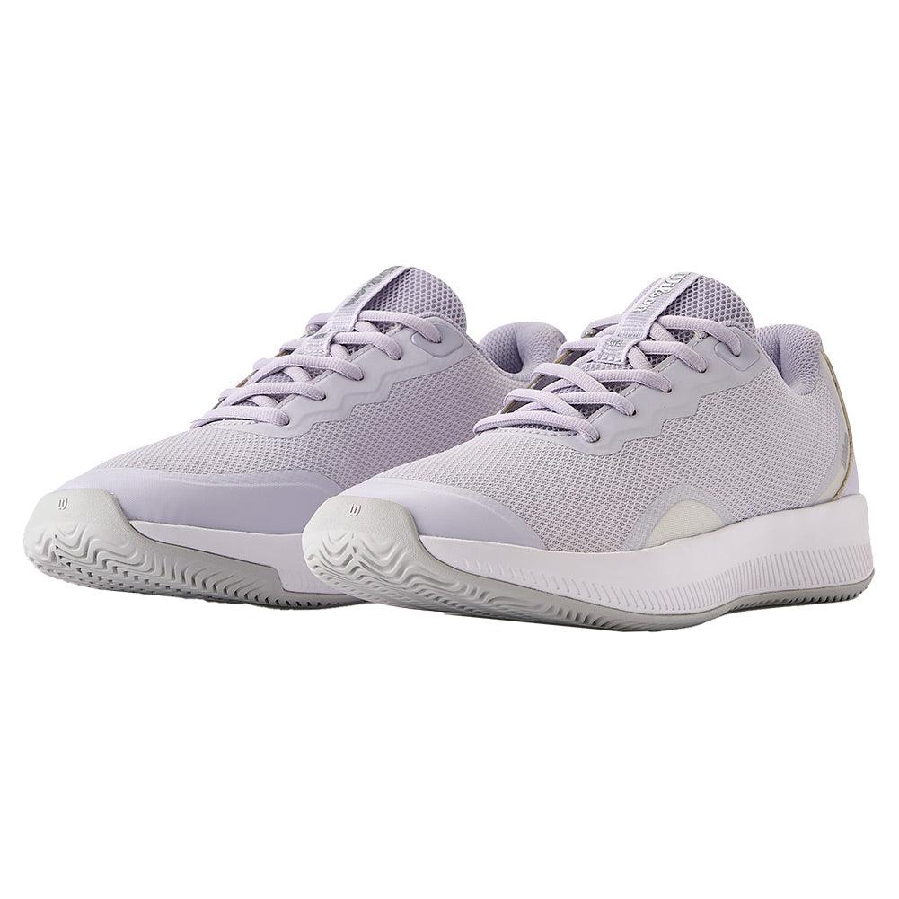 Women's Intrigue Lite Court Shoes Lavender Blue and White
