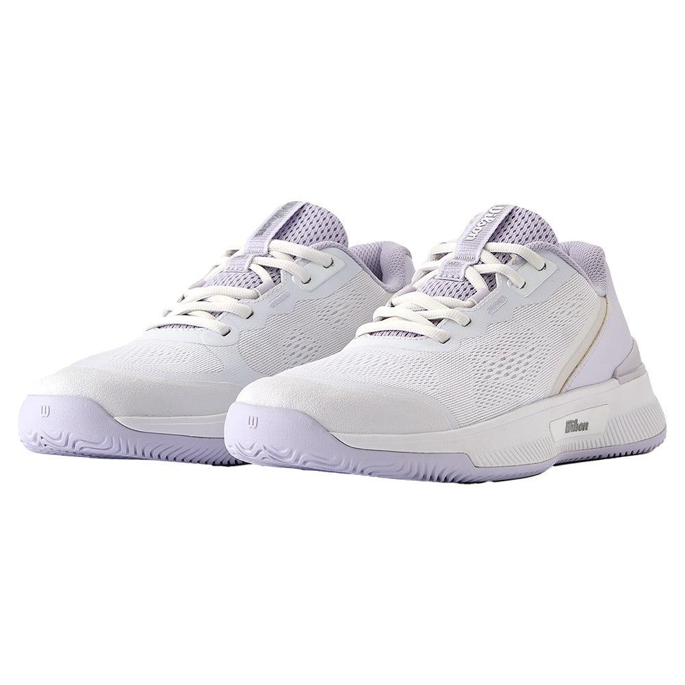 Women's Intrigue Pro Court Shoes White and Lavender Blue