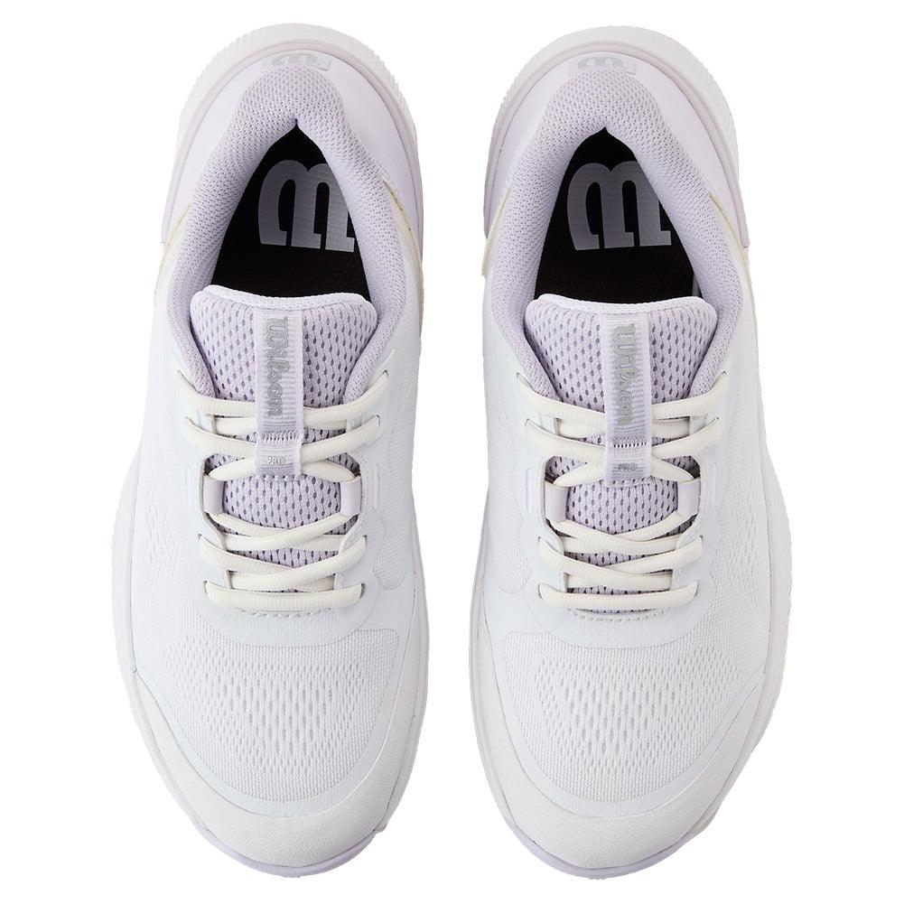 Women's Intrigue Pro Court Shoes White and Lavender Blue