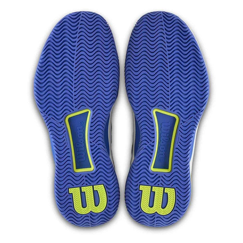 Women's Intrigue Tour Court Shoes White and Amparo Blue