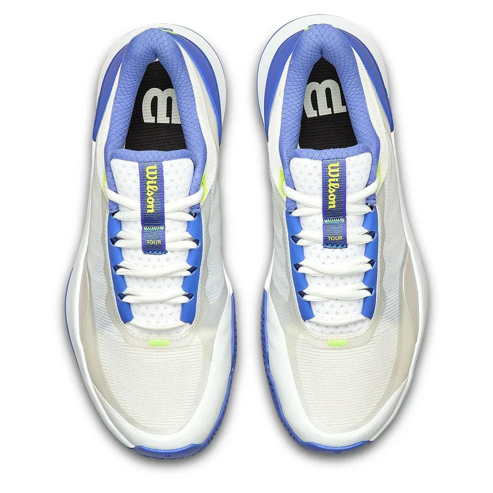 Women's Intrigue Tour Court Shoes White and Amparo Blue