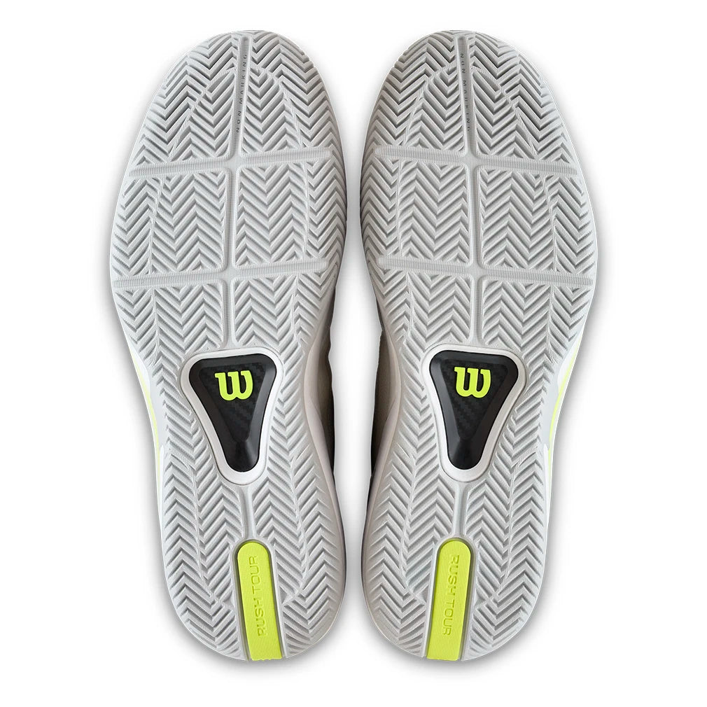 Men's Rush Tour 5 Court Shoes White and Deja Vu Blue