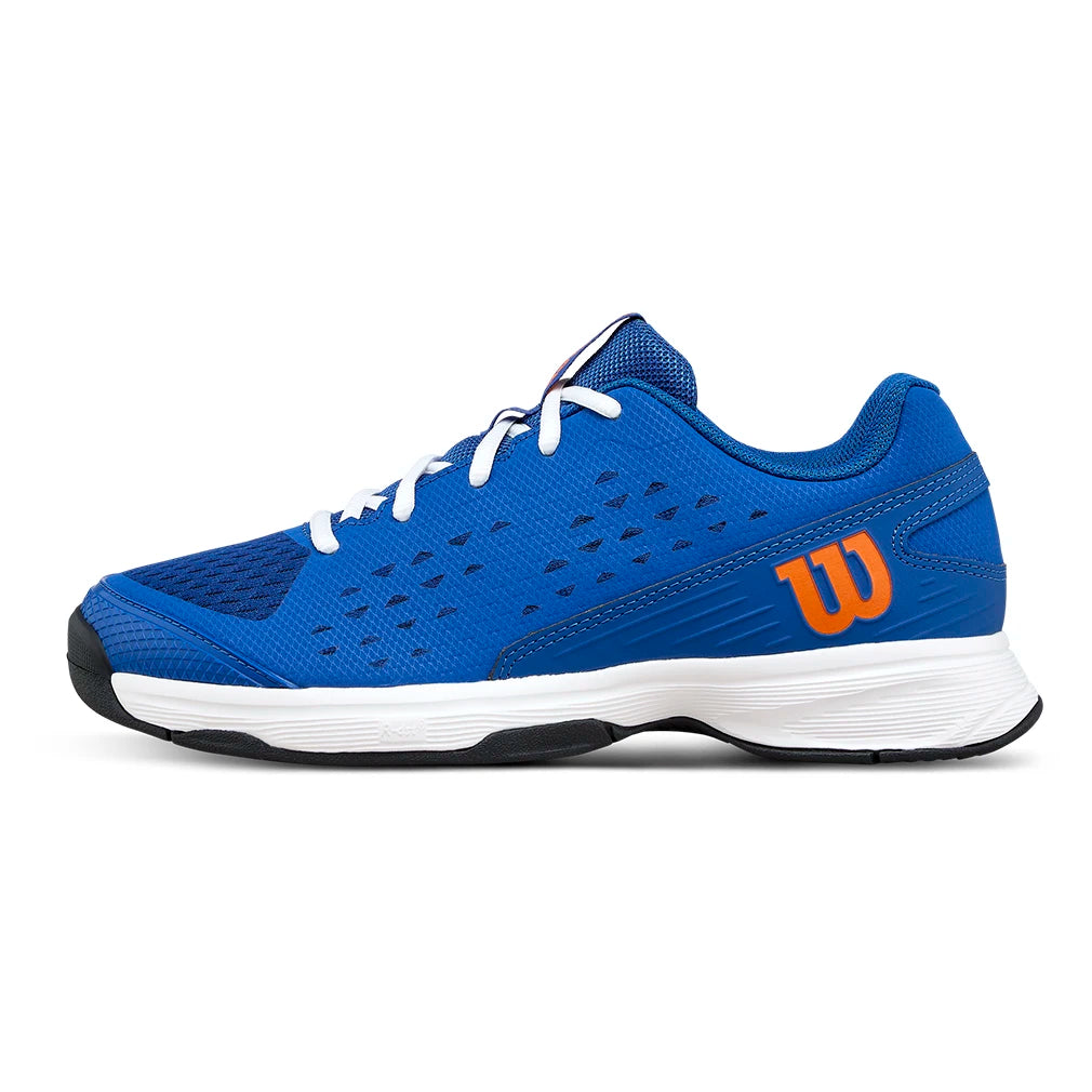 Juniors' Rush Pro L Shoes Deja Vu Blue and Orange Tiger