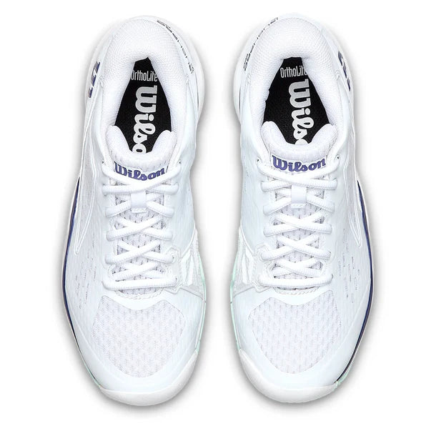 Juniors' Rush Pro Ace Shoes White and Bay