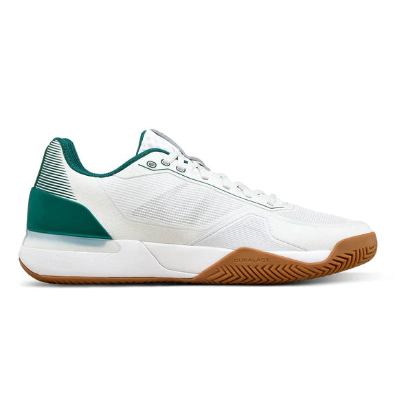 Men's Rush Tour 5 Court Shoes White and Evergreen