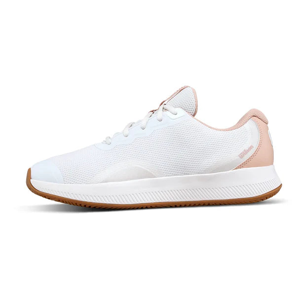 Women's Intrigue Lite Court Shoes White and Cameo Rose