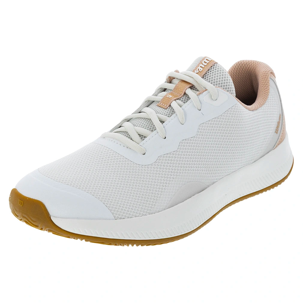 Women's Intrigue Lite Court Shoes White and Cameo Rose