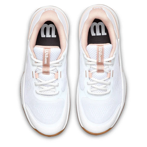 Women's Intrigue Pro Shoes White and Cameo Rose