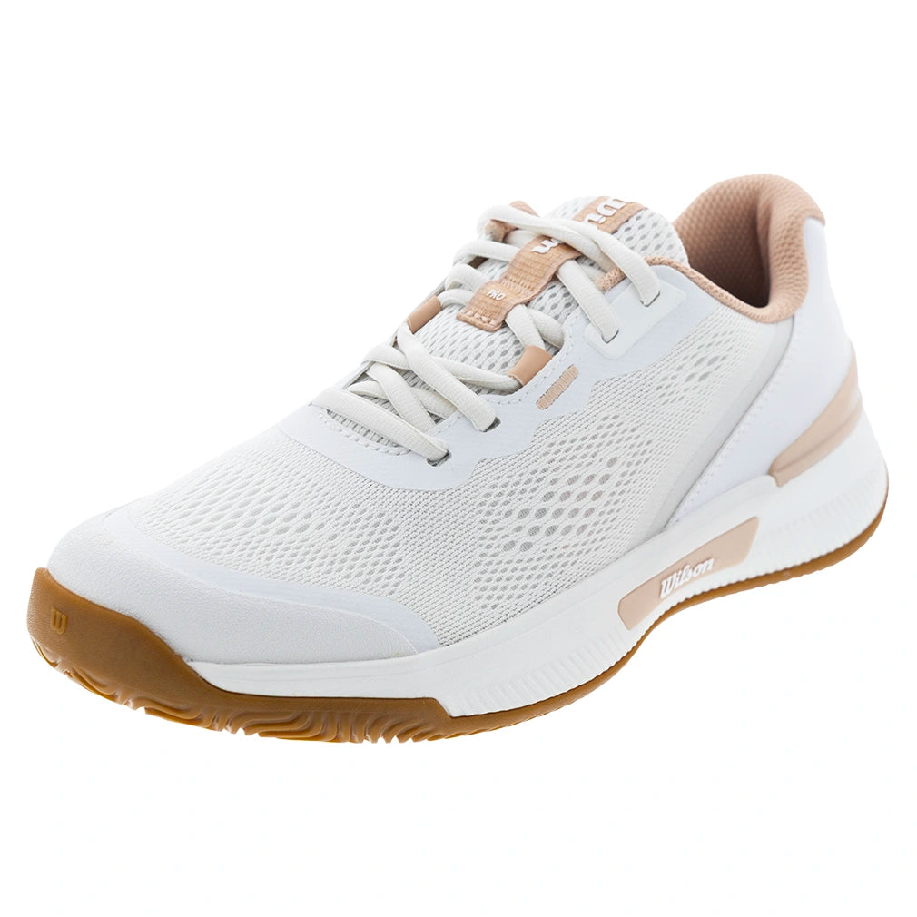 Women's Intrigue Pro Shoes White and Cameo Rose