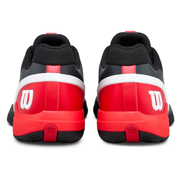 Men's Rush Pro 5 Shoes Black and Infrared
