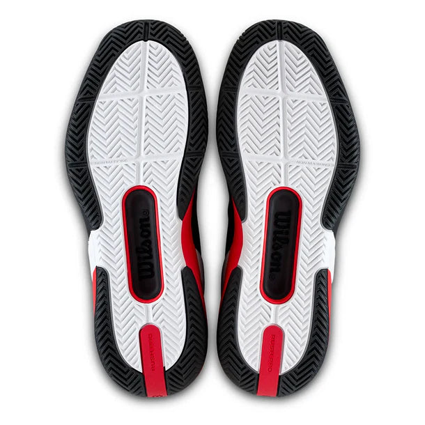 Men's Rush Pro 5 Shoes Black and Infrared