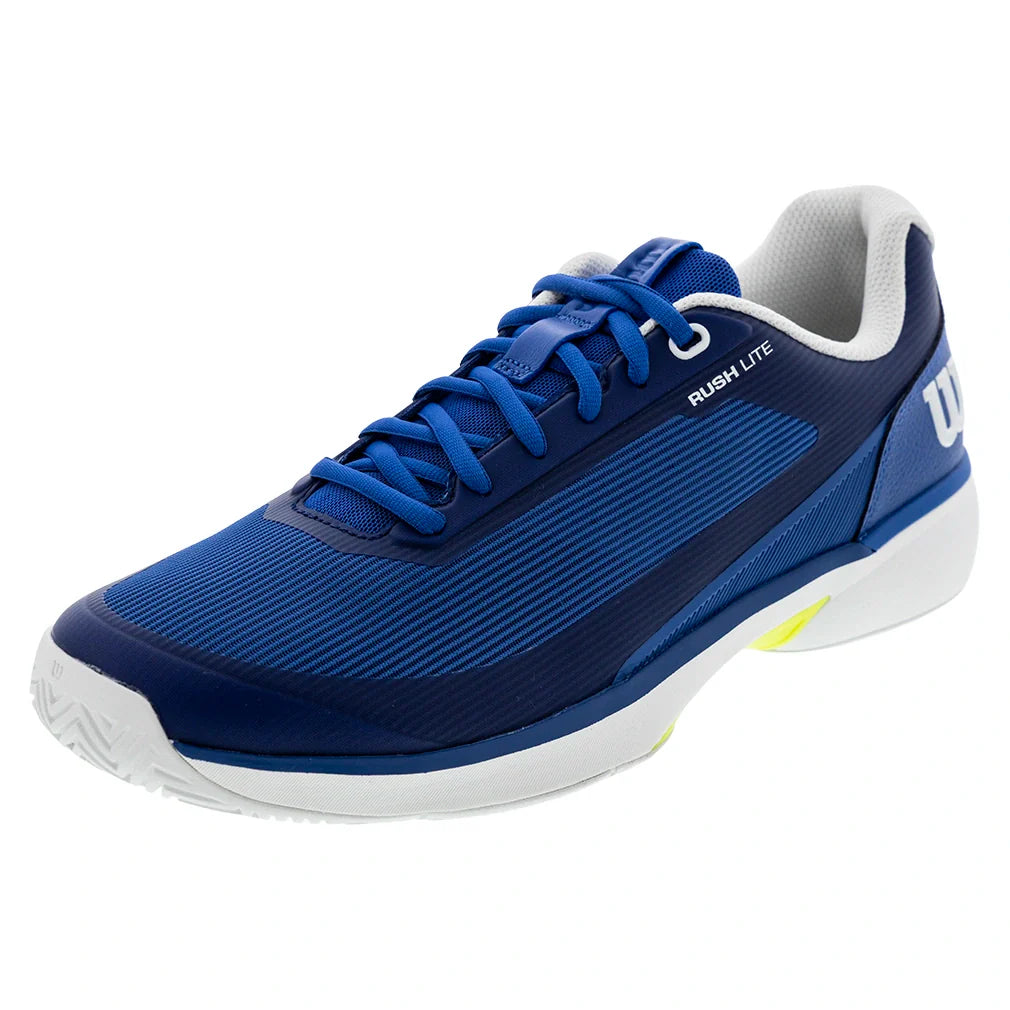 Men's Rush Lite 5 Shoes Deja Vu Blue and White