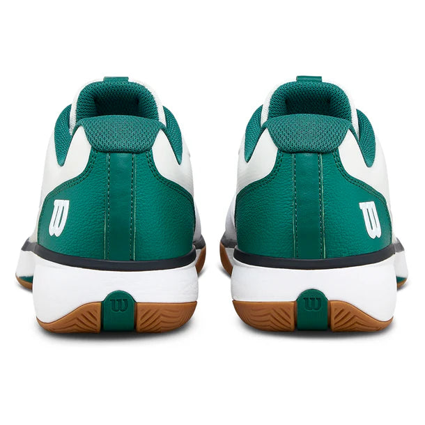 Men's Rush Lite 5 Court Shoes White and Evergreen