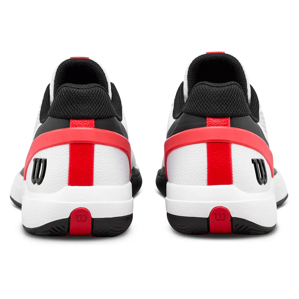 Juniors' Rush Pro 5 Shoes White and Infrared