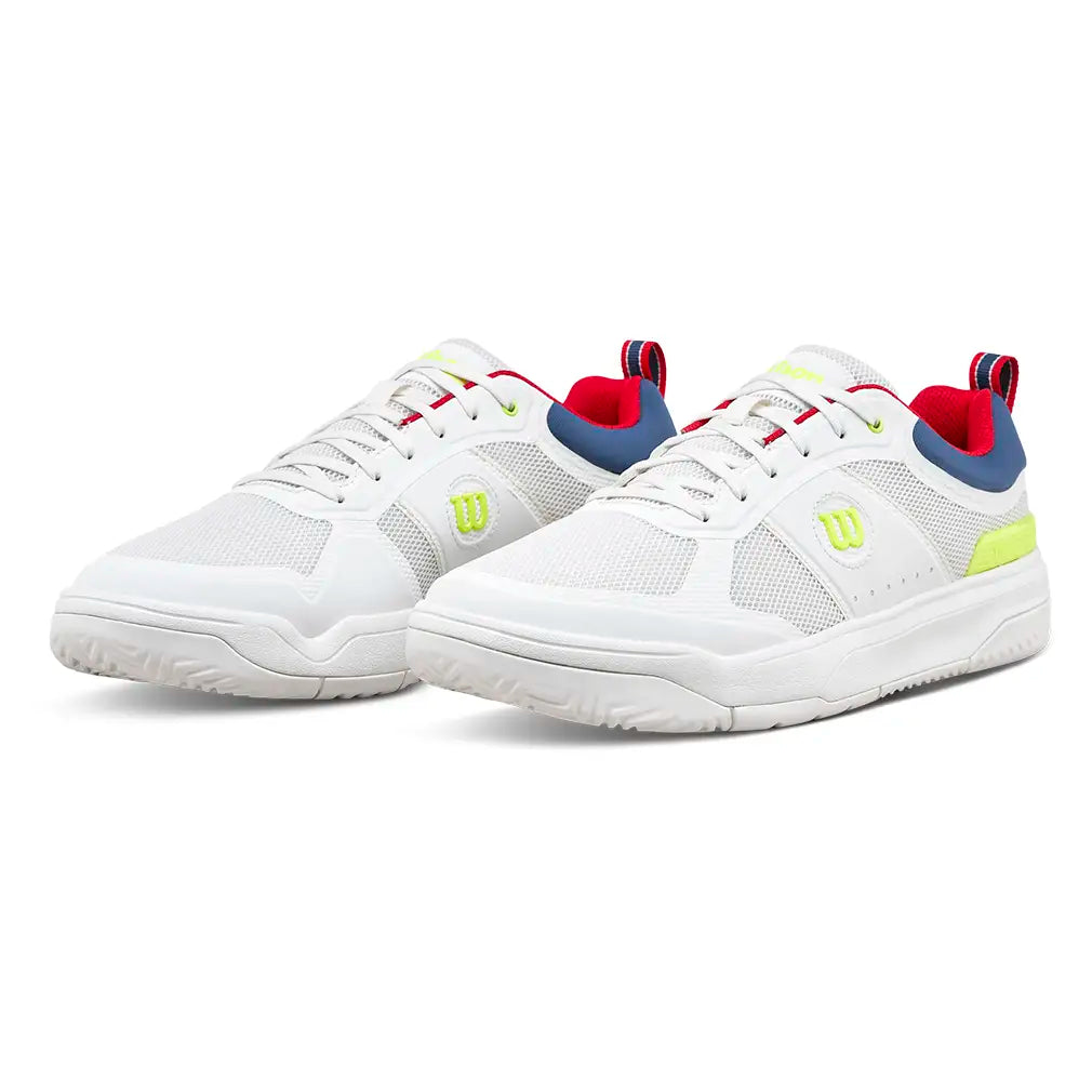Men's PICKLE PRO Pickleball Shoes Snow White and Papyrus